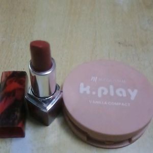 Kplay Compact With Cimeo Lipstick