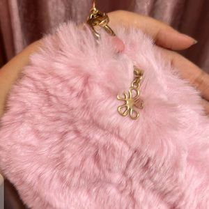 Furr Heart Shape Bag