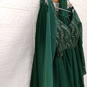 Green Lehengacholi