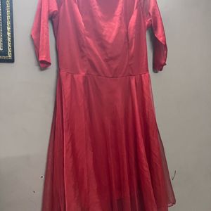 Red Cute And Light Dress