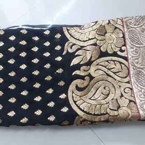 PRICE DROPPED/OFFER TILL SUNDAY BLACK SAREE