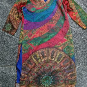 Multicolor Long Kurta