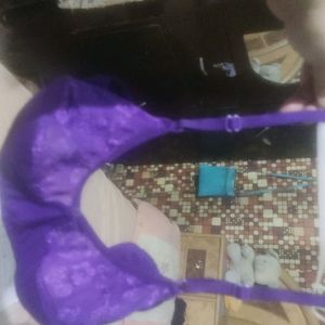 Very Pretty Purple Color Bra