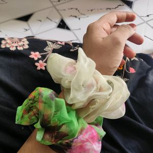 Organza Scrunchies