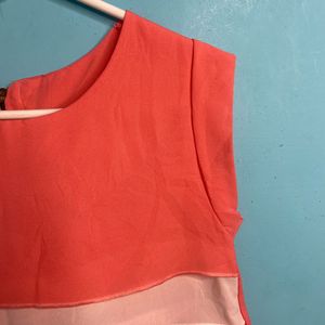 Round Neck Sleeveless Cute Top