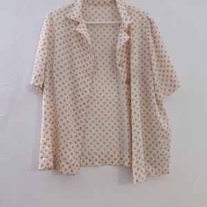 AESTHETIC POLKA DOT SHIRT