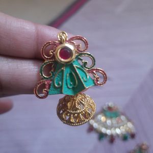 Earrings And Pendant