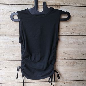 Black Sleeveless Top