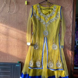 Yellow Ethnic Suit