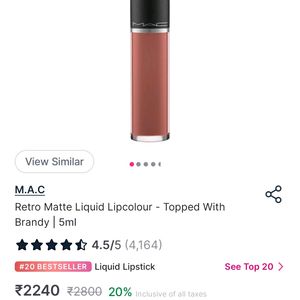 MAC Retro Matte Liquid Lipcolor..