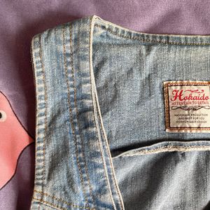 Light blue denim vest/jacket