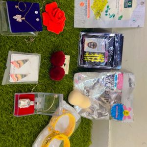 Organic Mask, Jewellery Total 11items Combo Set