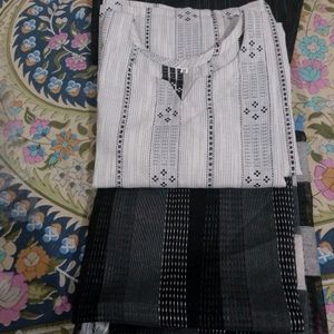 READYMADE KURTI WITH PANT AND DUPATTA SET