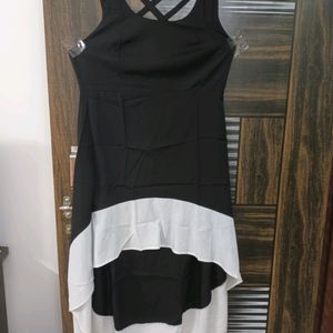 Polyester High Low Dress