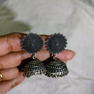 Oxidised Jewellery Set | Earrings & Necklace