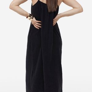 H&M Black Cotton Dress (with Tag) Brand New