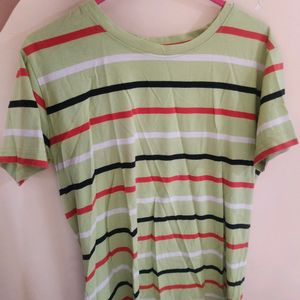 Green Lined Tshirt