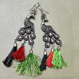 Peacock Festive Earring