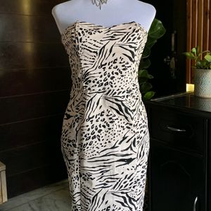 H&M Zebra Print Dress