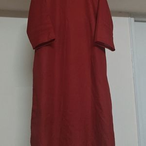 Beautiful Elegant Red Kurta