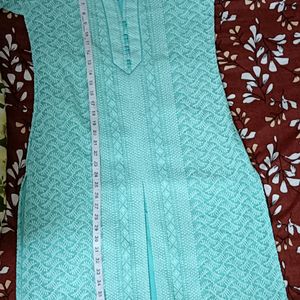 Combo Offer Two Kurti Chinkankari And Cotton Silk