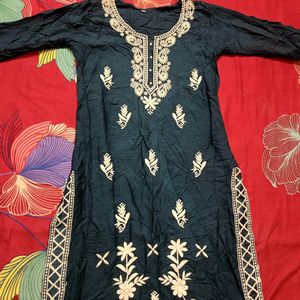 New Polkadot Kurti -one Time Used