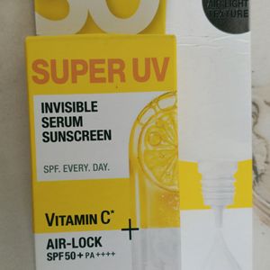 Gariner Invisible Serum Sunscreen Vitamin C SPF 50