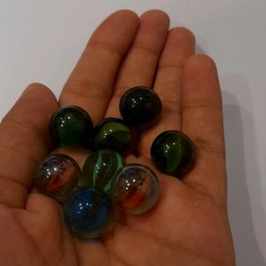 Mini Marble Balls 8Pcs.