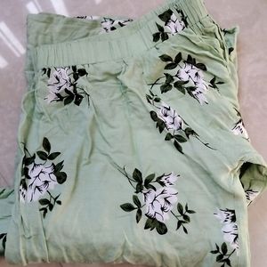 Green Coloured Flower Top