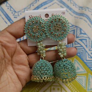 Pastel green Earings