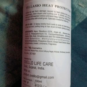 A Heat Protector Spray(Straightening, Curling)