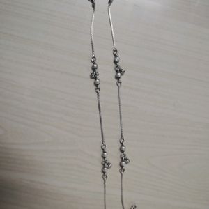 Pure Silver Anklet Used