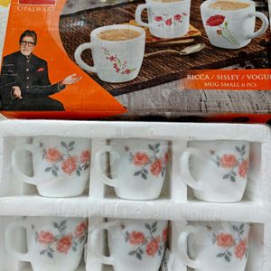 Cello Opalware cup set