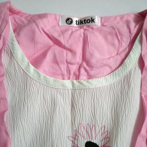 Pink Women's Top