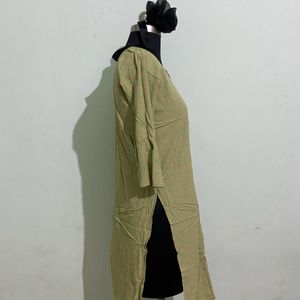 Olive Green Kurta