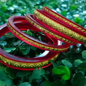 New Red Bangles