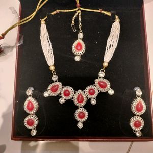 Fix Price Combo Of 7 Necklace And Bangles Set