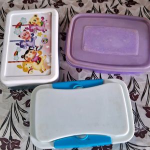 3 Kids Lunch Boxes