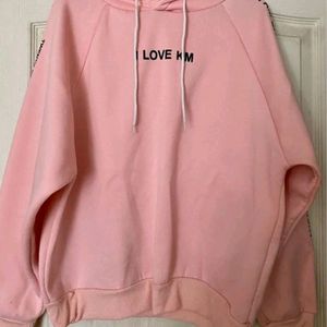 Peach Oversized Sweatshirt