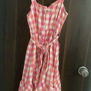 Mini Floral Dress In Good Condition