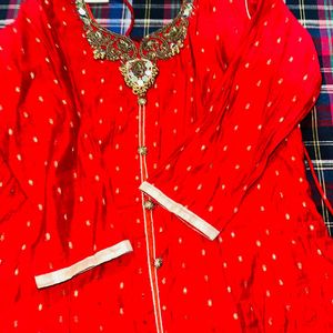 Red Stylish Kurti