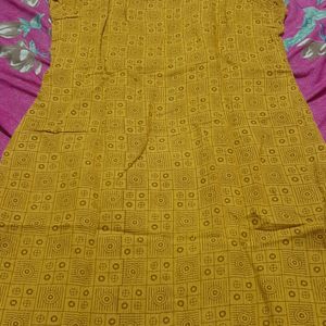 Yellow Kurti