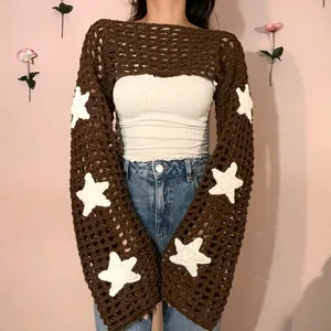 Crochet Brown 🌟 Bolero