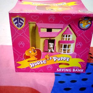 Rare Puppy House Savings Bank