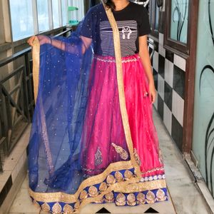 Lengha Choli With Dupatta