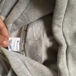 CHAMPION GREY HOODIE