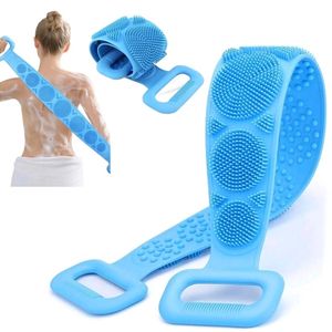 Silicone Body Scrubber Double Side Brush