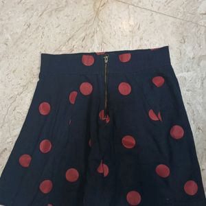 mini Polka Dot Skirt