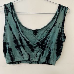 Tie And Dye Crop Top