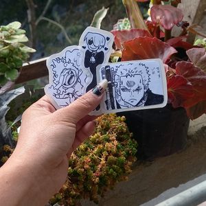 Anime/Manga Stickers For Phonecase 3Pcs